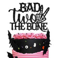 Skull Cake Topper for 2nd Birthday Halloween Party Decorations - Spooky Cake Decor