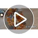 6 FT Fall Garland with Lights - Autumn Decor with Timer - Orange
