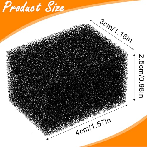 12 Black Stipple Makeup Sponges for Special Effects Face & Body Art - Variation 12