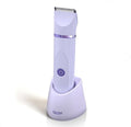 OLOV Electric Body Hair Trimmer - Versatile Wet/Dry Groomer for Men & Women - Replaceable Ceramic Blades, USB Rechargeable, Waterproof - Purple