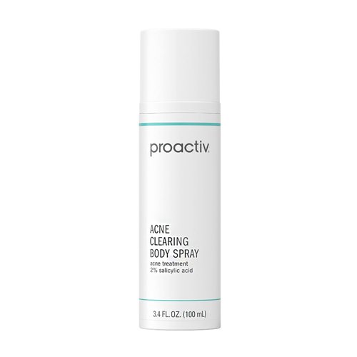 Proactiv Acne Clearing Salicylic Acid Body Spray, Multi-directional Mist for Back, Chest, Shoulders After Gym or Sweat, Formulated for Acne-prone Skin, 3.4 Fl Oz