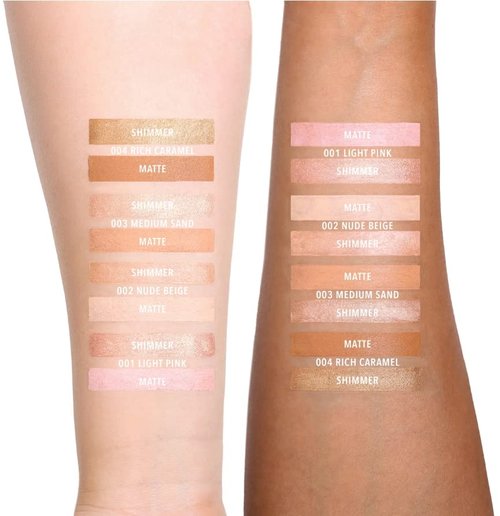 Skiennix Dual Brow Highlighter Pencil - Medium Sand Shade for Perfectly Defined Brows