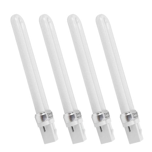 FLYPIG 4 pcs/Set Replacement UV-9W U-Shaped 365nm Light Bulb Lamp Bulb Tube for Nail Art Dryer UV Top Coat UV Builder Gel Lamp Light