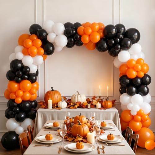 Mini Matte Orange Balloons - 100pcs 5 Inch Latex Party Decor - Orange