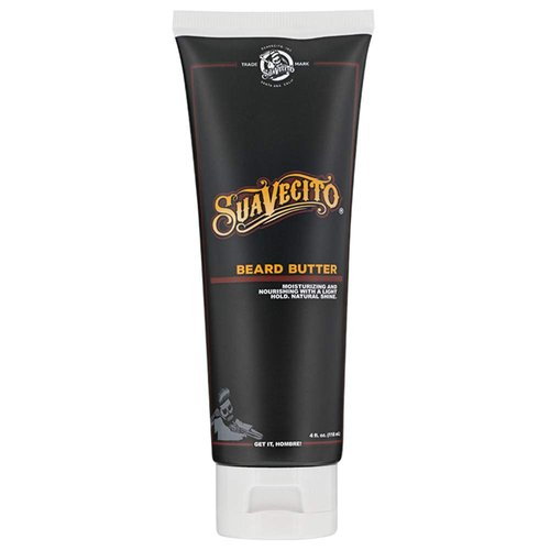 Suavecito Beard Butter 4 oz -Original Scent - Moisturizes, Nourishes, & Softens Beard, Adds Healthy Natural Shine - Offers a Light Hold Through Out the Day