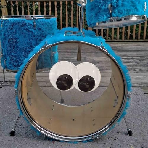 Giant Self-Adhesive Wiggle Eyes - 7.5 Inch Large Eyes for Halloween, Crafts & Decorations (2 Pack)