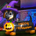 Halloween Inflatable Dachshund Dog Outdoor Decoration - 5 FT