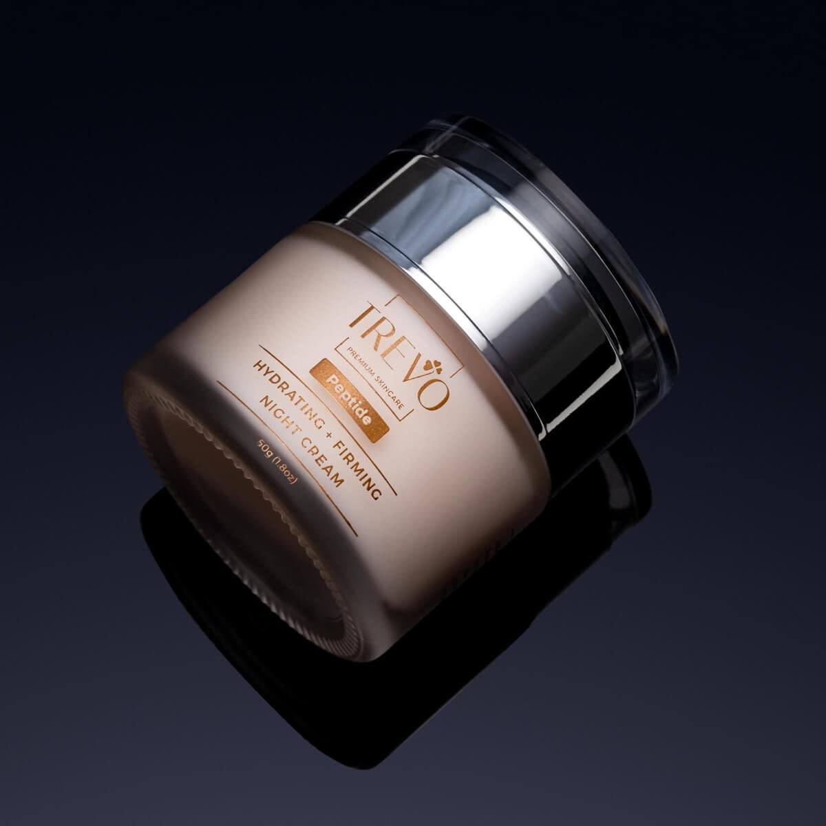 Trevo Peptide Night Cream - Hydrating & Firming Anti-Aging Face Moisturizer with Peptides & Retinol - 50g/1.8oz
