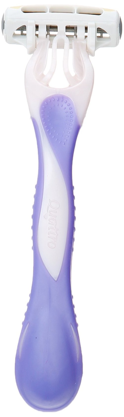 Schick Quattro Womens Disposable Razors for Sensitive Skin, 3 Count, Pack of 2