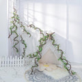 71-Inch Bendable Jungle Vine Garland with Lifelike Greenery for Decorations