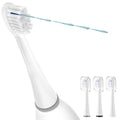 Toothbrush Replacement Heads for Sonic Fusion and Sonic Fusion 2.0, Sonic Fusion Professional and Sonic Fusion 2.0 Professional, SF-01, SF-02, SF-03 and SF-04 (White, 3Packs)