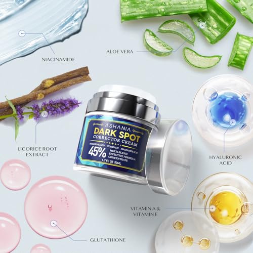 Dark Spot Corrector for Face & Body – Niacinamide & Vitamin C Serum for Hyperpigmentation, Age Spot, Sun Spot, Melasma & Freckles – Radiance & Even Skin Tone Treatment (1.7 Fl Oz)