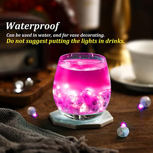 Mix-Color 200-Pack Waterproof Mini LED Balloon Lights - Battery Powered Party Decor