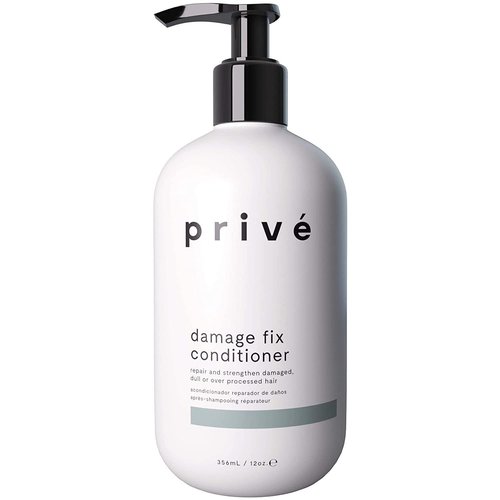 Prive Damage Fix Conditioner - Repairs Dry and Over-Processed Hair from Within Protects Future Additional (12 Oz)