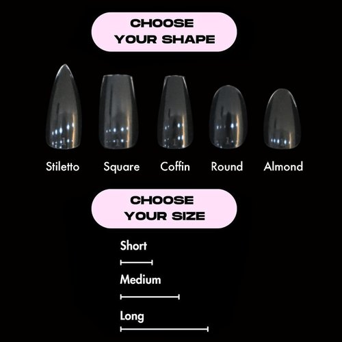 MakarttPro GelFlex Soft Gel Tips 500pc Box – Long Square Shape – 14 Sizes 00–9 – Clear Soft Gel Extensions – Easy to Apply, Lightweight, Professional Salon Quality