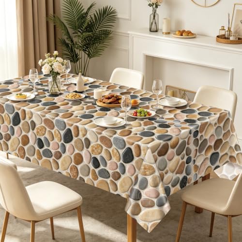 Stone Rock Party Tablecloth Set - Medieval Halloween Birthday Decorations