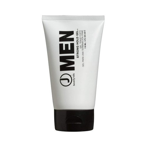 J Beverly Hills Men's Strong Hold Hair Gel - Aloe Vera Formula for Hair Growth | Available in 2 Oz & 4 Oz