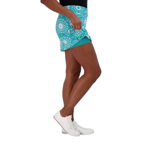 Colorado Tranquility Clothing Women Skort (Large, Kaleidoscope Teal)