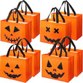 Halloween Treat Bags Pumpkin Gift Bags 48 Pcs Non Woven Tote - Variation of THIS listing