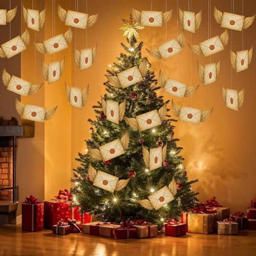 100Pc Floating Envelope Style Postcards with Nylon String - Magical Party Decor