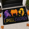 Halloween Door Mat 2'8" x 4' I Smell Children Front Entrance Rug - Non-Slip