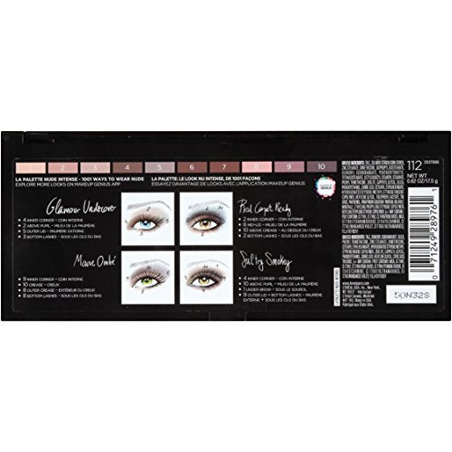 L’Oréal Paris Nude Intense Eye Shadow Palette with Brush - 0.62 oz