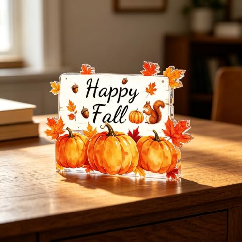 Reversible Halloween and Fall Decor Sign - Small Fall Variation