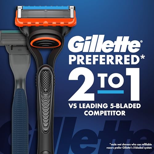 Gillette Fusion5 Razor for Men, Handle + 1 Blade Refill - 1 Count