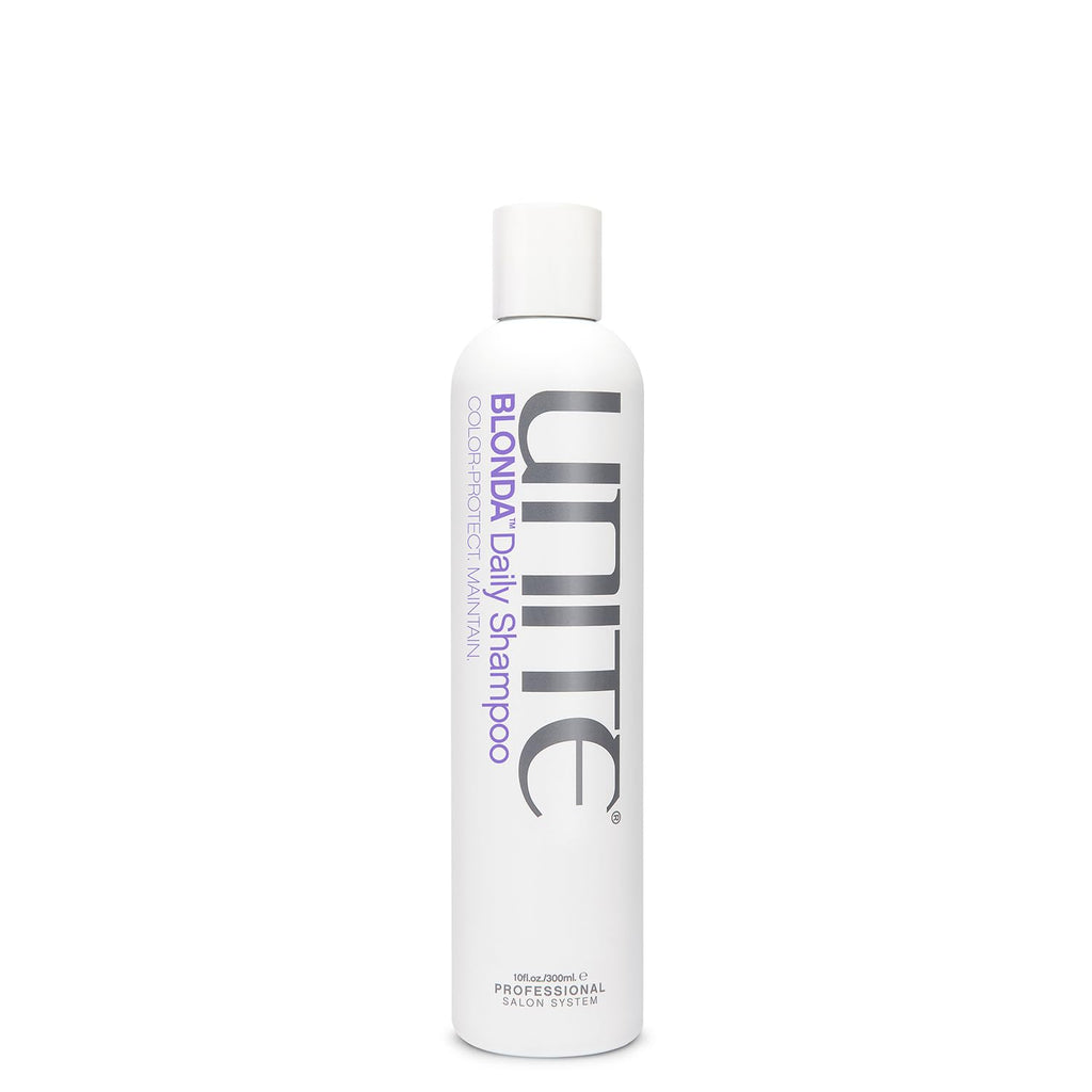 UNITE Hair - BLONDA Daily Shampoo - Gentle Cleanser for Bright Blonde & Gray Hair - 10 Fl Oz
