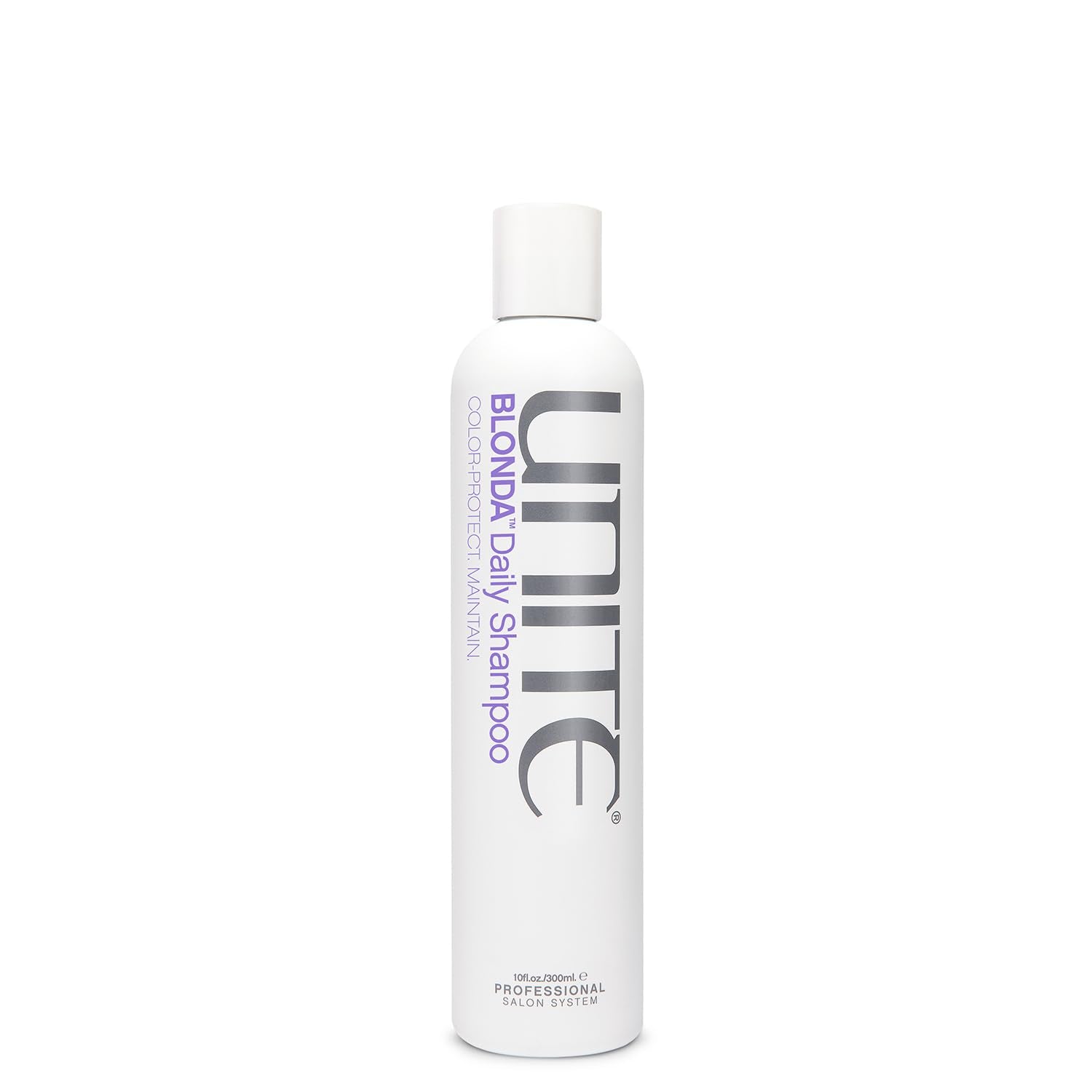 UNITE Hair - BLONDA Daily Shampoo - Gentle Cleanser for Bright Blonde & Gray Hair - 10 Fl Oz