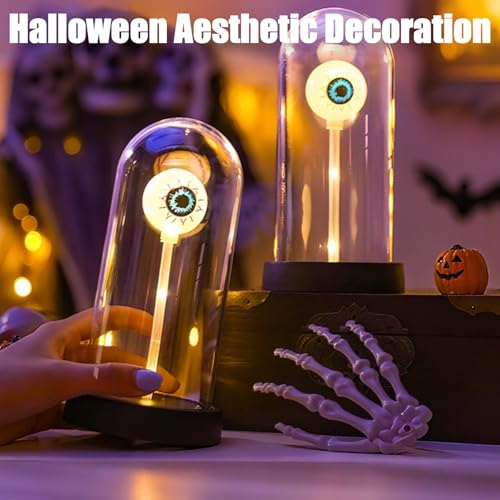 Glowing Eyeball Night Light - Halloween Decorations - Multi-Colors