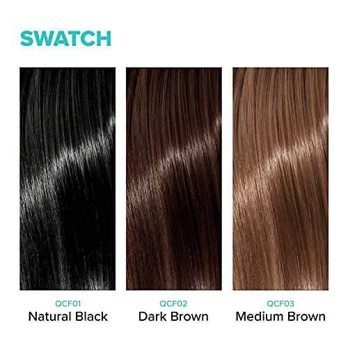 Hair Thickening Fiber Spray for Root Touch Up - Natural Black, 3.38oz