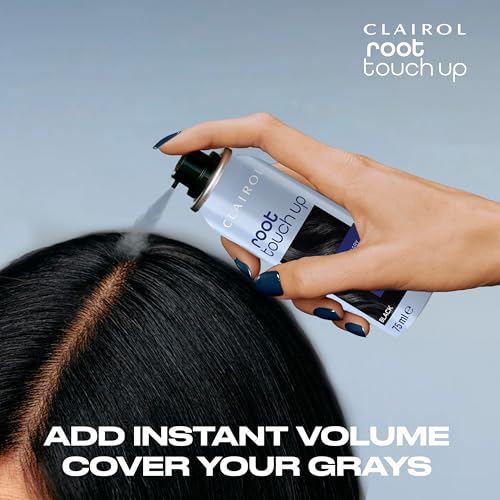 Temporary Hair Color Spray Dark Brown 1.8oz - Instant Gray Root Cover & Volume (Variation of THIS listing)