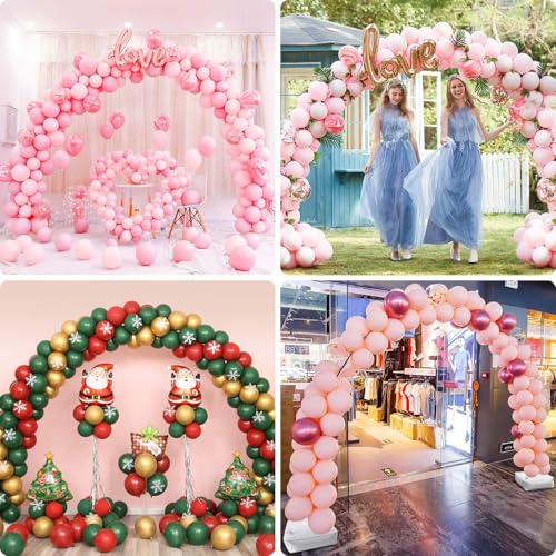 Balloon Arch Kit with Pump and Stand for Weddings & Parties - Reusable Adjustable Decor