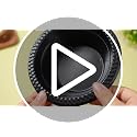 Black Disposable Plastic Bowls, 160 pcs, 12oz for Halloween Parties & Food Serving - Variation: Black