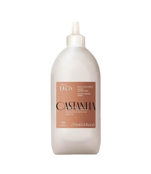 Natura Brazil Nut Liquid Hand Soap Refill - Moisturizing, Gentle Sulfate-Free Cleanser | Eco-Friendly 10.1 Fl Oz