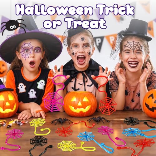 30PCS Sticky Spider Web Hands Halloween Party Favors for Kids
