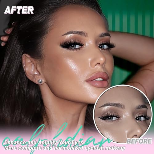 I-Fairy 2 Styles Bottom Lash Clusters Natural & Manga Eyelash Extensions - 140pcs