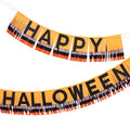 Halloween Fringe Garland with Glitter Letters - 9.75' Reusable Party Decor