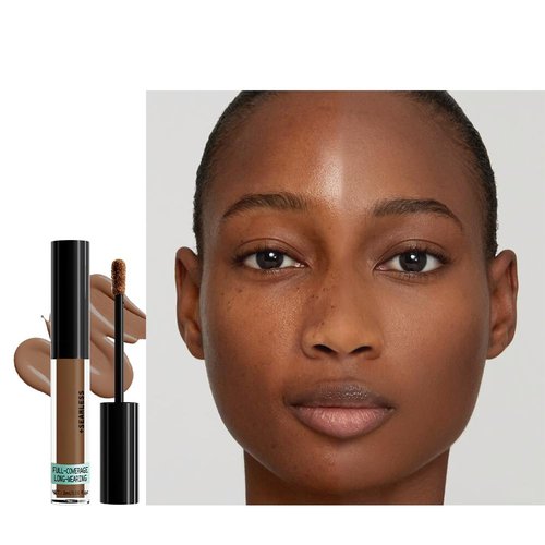 Skiennix Liquid Concealer - Full Coverage Under Eye Brightener for Dark Circles | Lightweight, Waterproof, Vegan, 09 Cappuccino