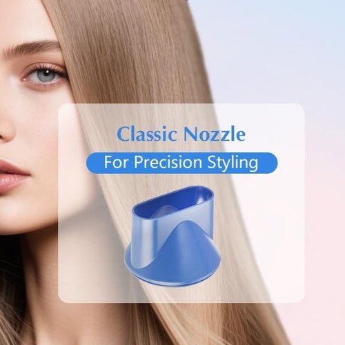 Skiennix Hair Dryer - 1600W Compact Foldable Blow Dryer for Fast Drying - Blue Color