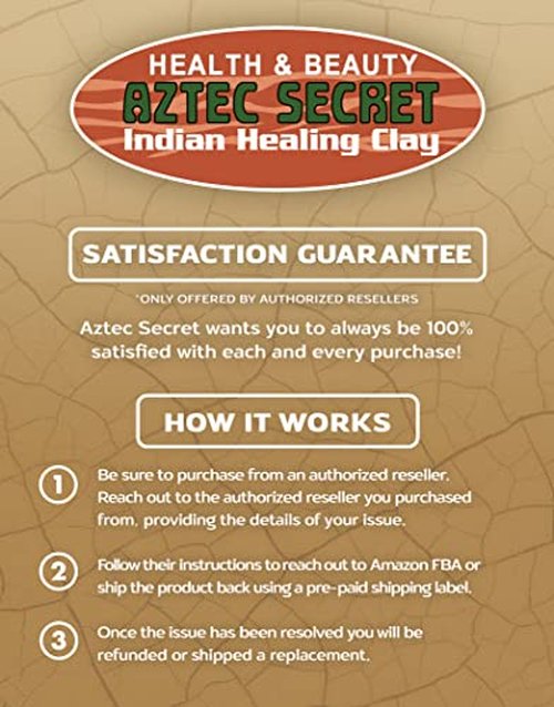Aztec Secret – Indian Healing Clay 32 Oz – Deep Pore Cleansing Facial & Body Mask – The Original 100% Natural Calcium Bentonite Clay – New Version 2