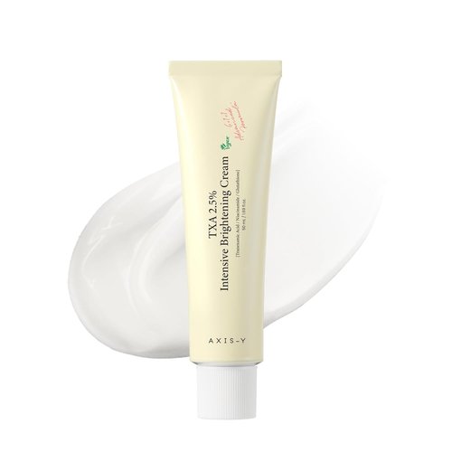 AXIS-Y Brightening Cream - Intensive Tranexamic Acid Moisturizer with Niacinamide & Glutathione for Dark Spots (1.69 fl. oz.)