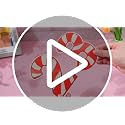 DIY Custom Banner Letter Kit - Candy Cane Style, Red & White, 116 Pieces