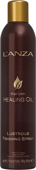 L'ANZA Keratin Healing Oil Finishing Spray - Strong Hold & Humidity Resistant, 10.6 Fl Oz