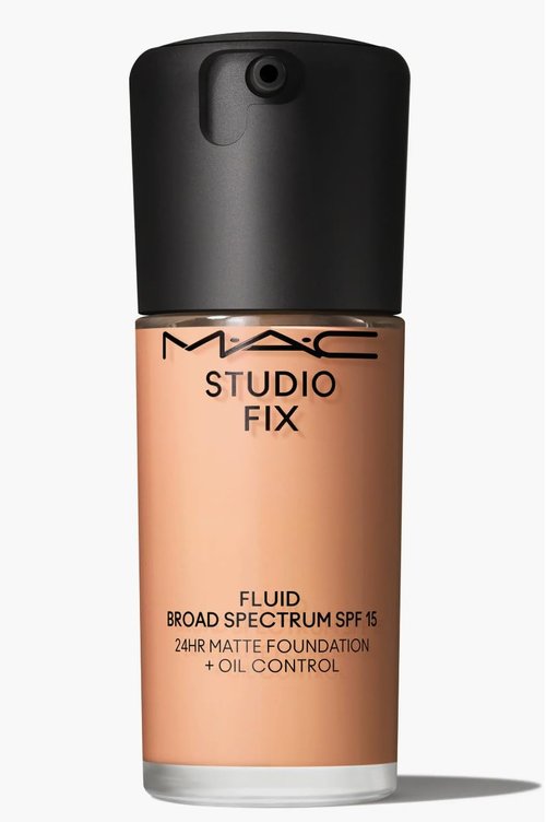 MAC Studio Fix Fluid SPF 15 24HR Matte Foundation + Oil Control NW20, Beige