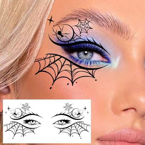 Halloween Fake Wound & Scar Tattoos - Eye Scar Variation