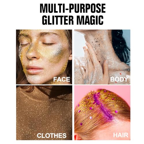 Highlight Shimmer Powder Spray - Moonstone | Glitter High Gloss Face Body & Hair