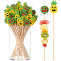 Halloween Spooky Toothpicks Set - 200 Bamboo Cocktail Picks for Parties