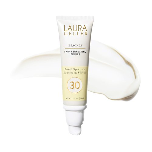LAURA GELLER NEW YORK Spackle Skin Perfecting Primer Broad Spectrum Sunscreen SPF 30 - Primer for Face Before Makeup with Sun Protection for a Dewy Glow